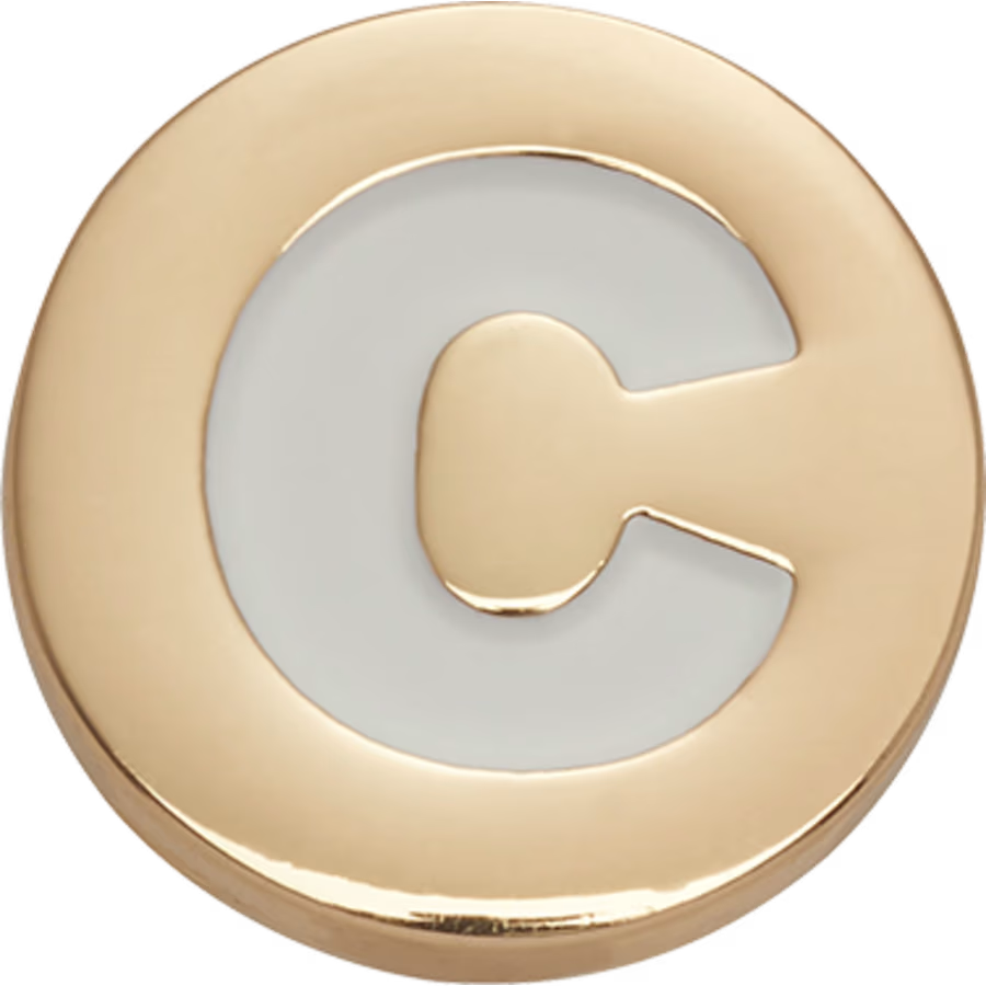 Gold Letter C