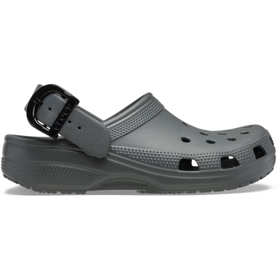 Classic Enamel Buckle Clog