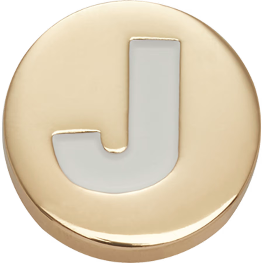 Gold Letter J