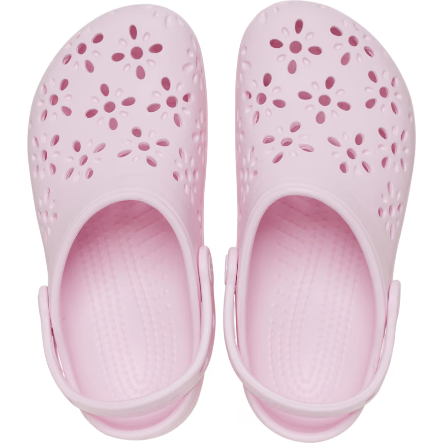 Kids' Classic Floral Cut-Out Clog