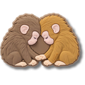 Punch The Monkey and his Bestie