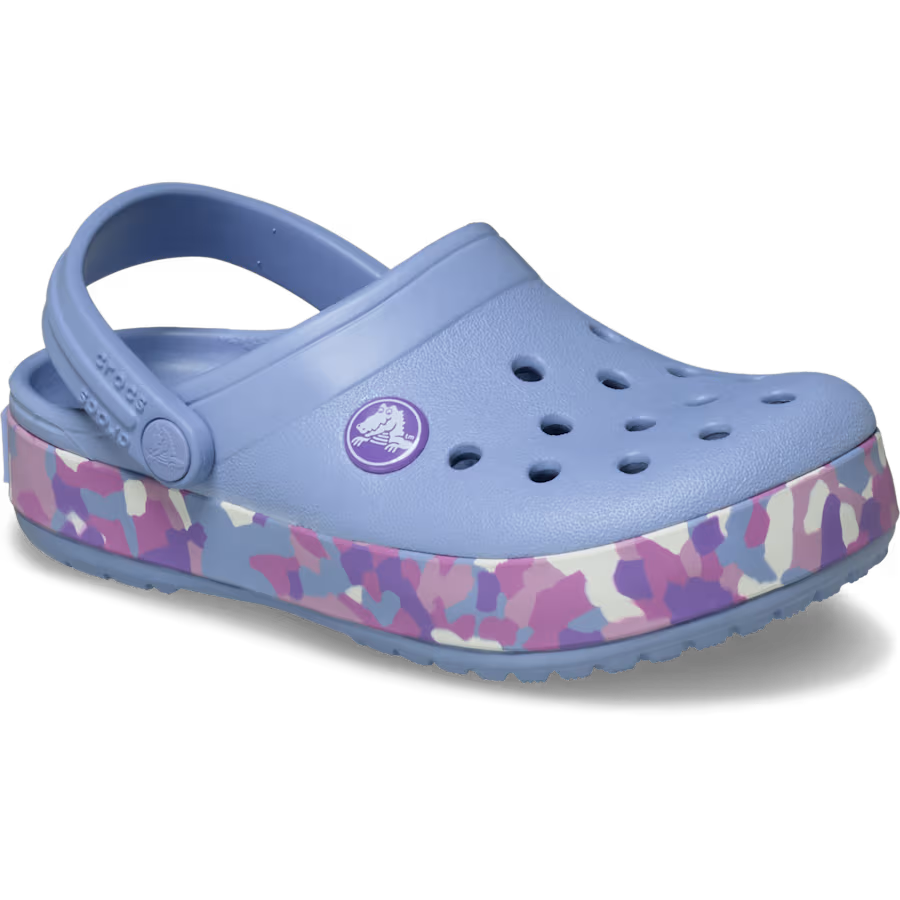 Toddler Crocband Glow Confetti Band Clog