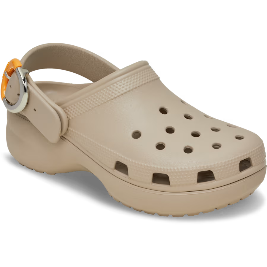 Classic Platform Dipped Buckle Clog