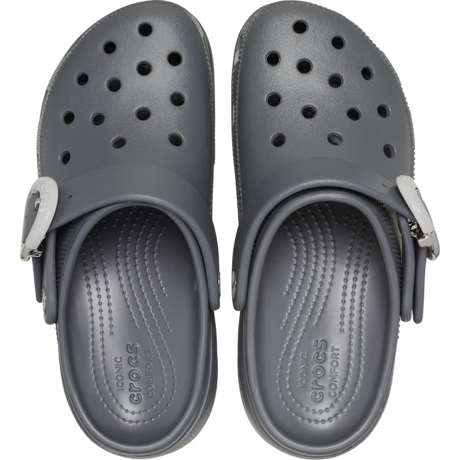 Classic Platform Dipped Buckle Clog