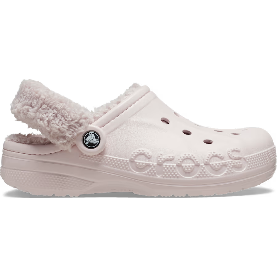 Baya Lined Fuzz-Strap Clog