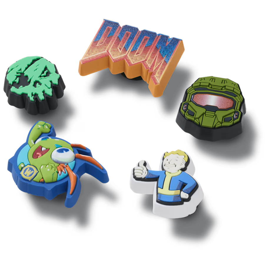 Xbox 5 Pack Jibbitz Charms