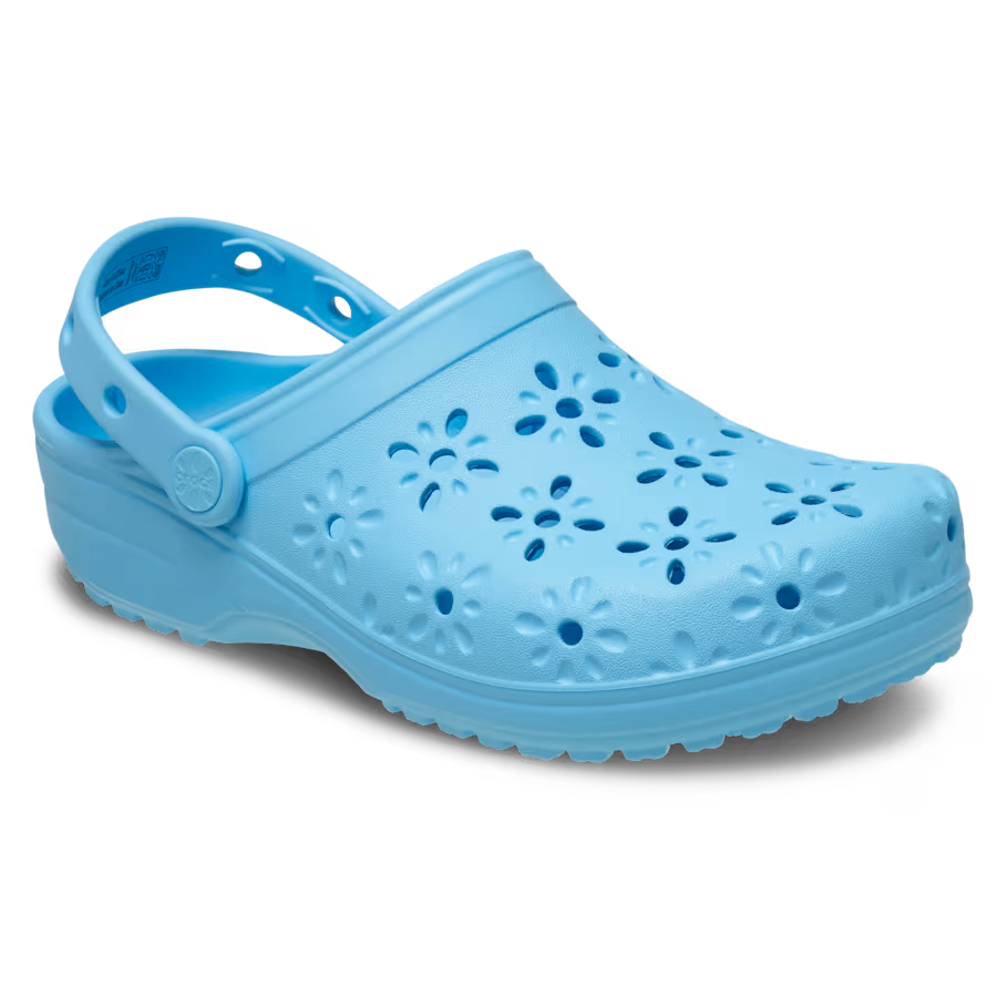 Classic Floral Cut-Out Clog
