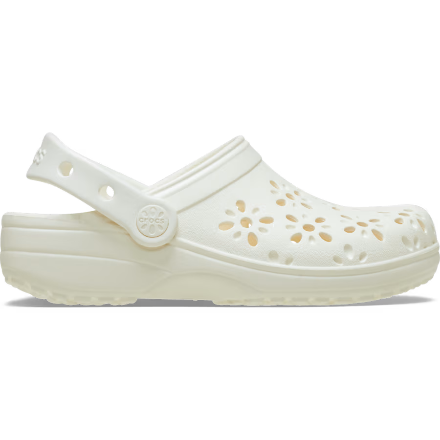 Classic Floral Cut-Out Clog