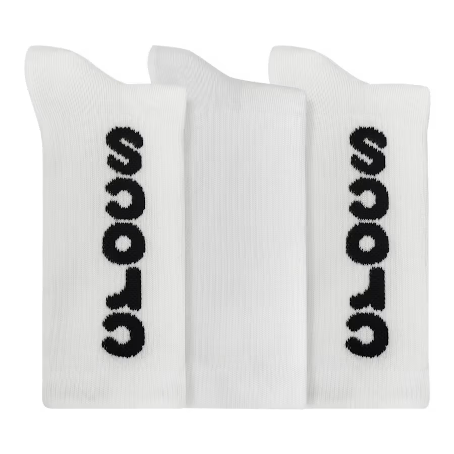 CrocsSocks Crew Macro Logo 3PK