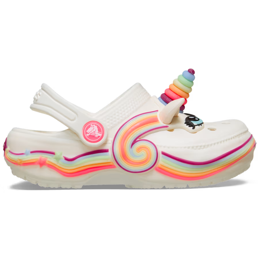Toddler Classic IAM Unicorn Lights Clog