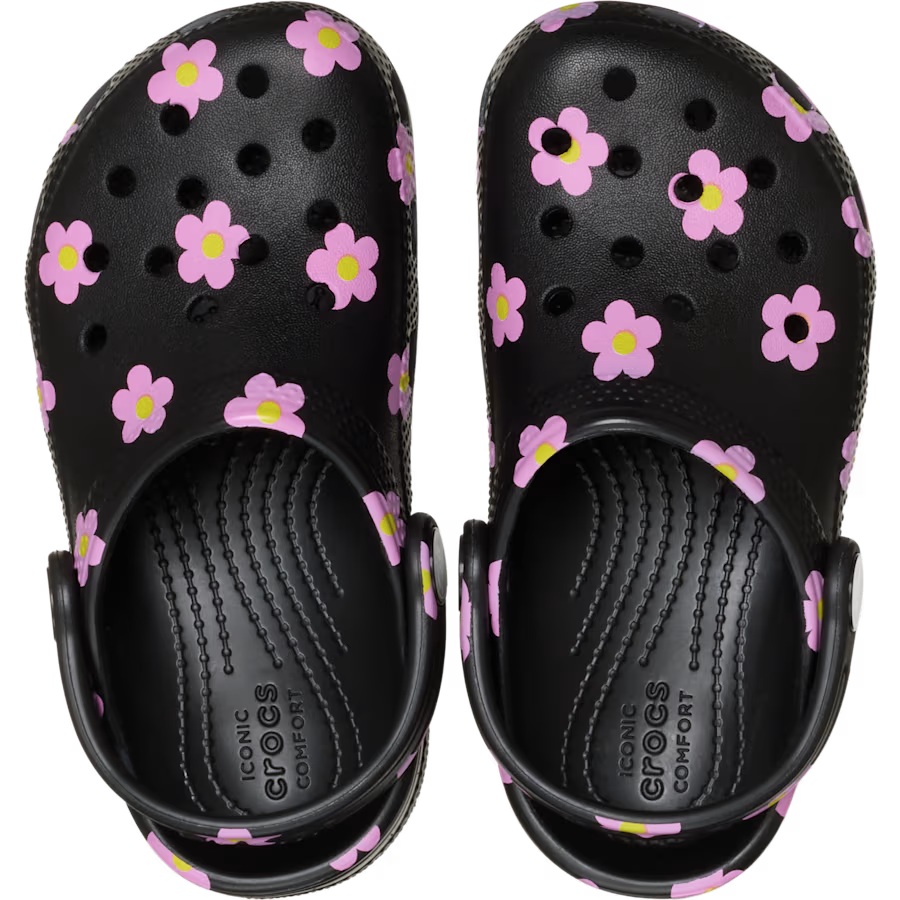 Toddler Classic Flower Clog