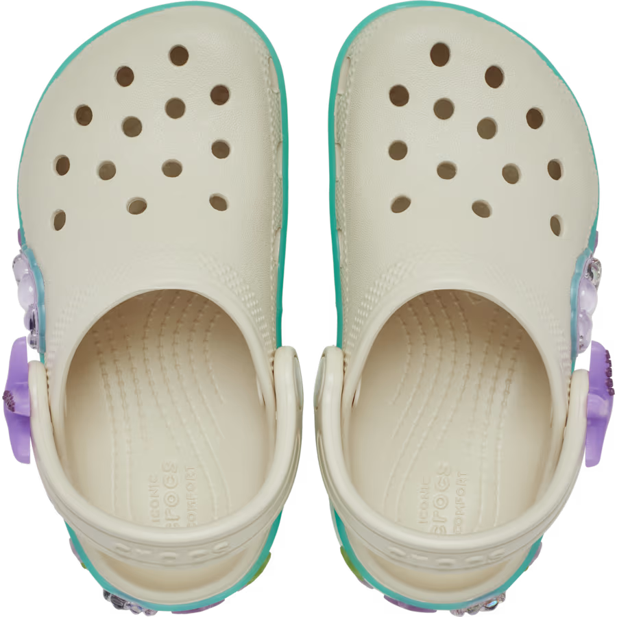 Toddler Classic Sea Sparkle Shaker Clog