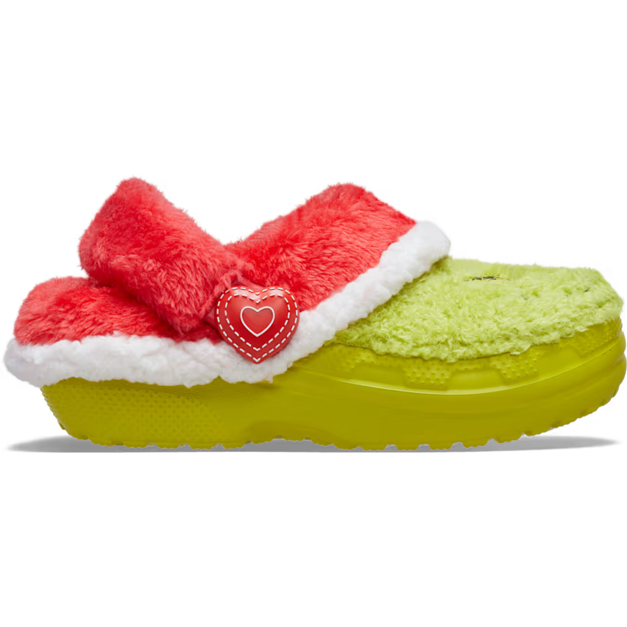 Kid's The Grinch Classic Lined Clog