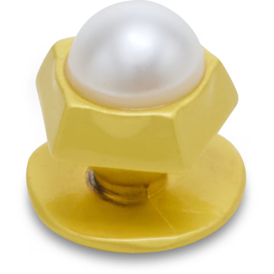 Gold Pentagon Pearl