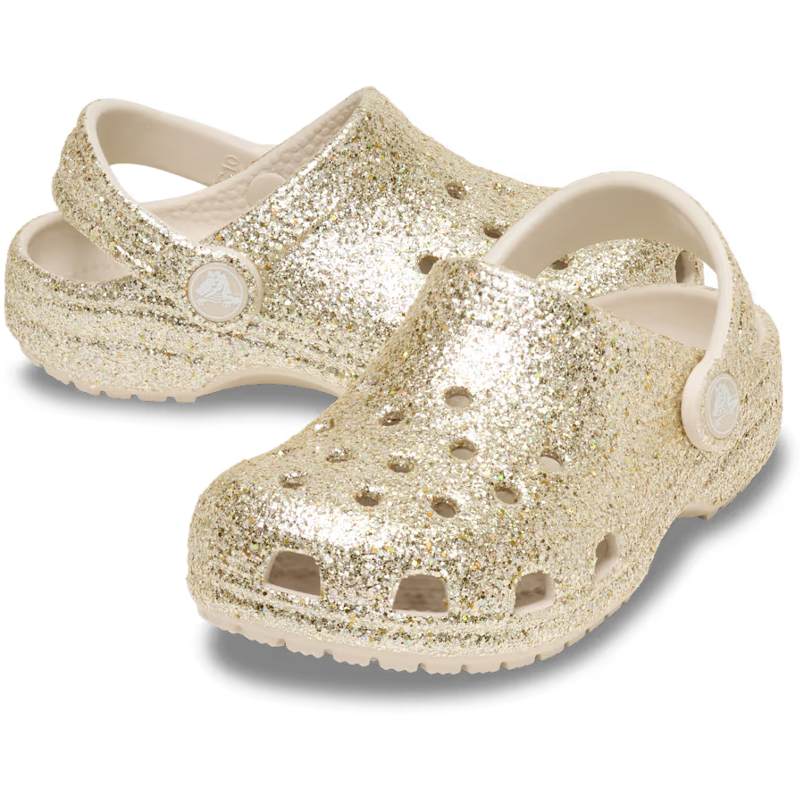 Toddler Classic Chunky Glitter Clog