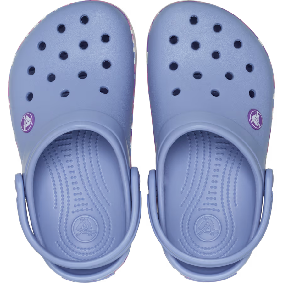 Kids' Crocband Glow Confetti Band Clog
