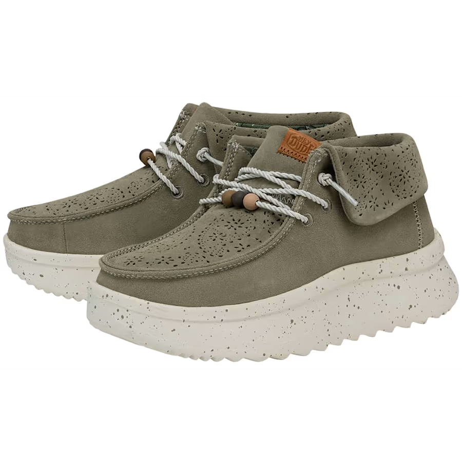 Wendy Peak Fold Boot Suede