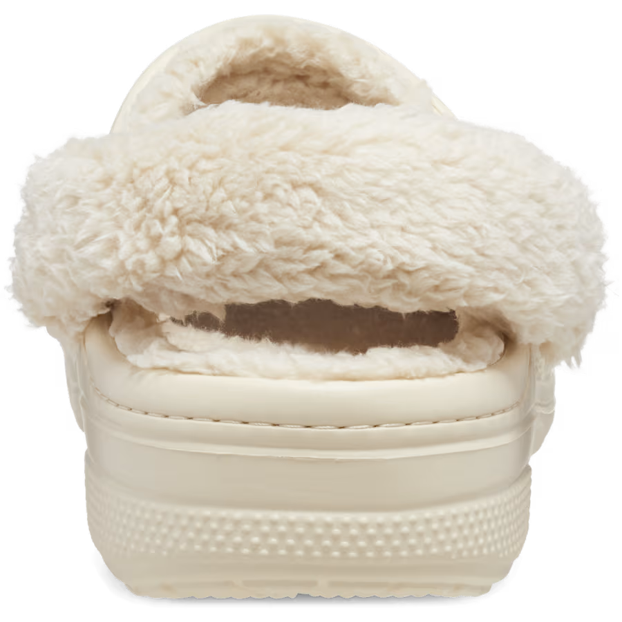 Baya Lined Fuzz-Strap Clog