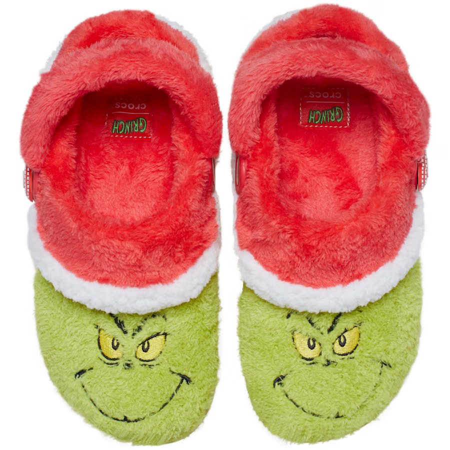 Kid's The Grinch Classic Lined Clog