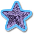 Purple Sequin Star