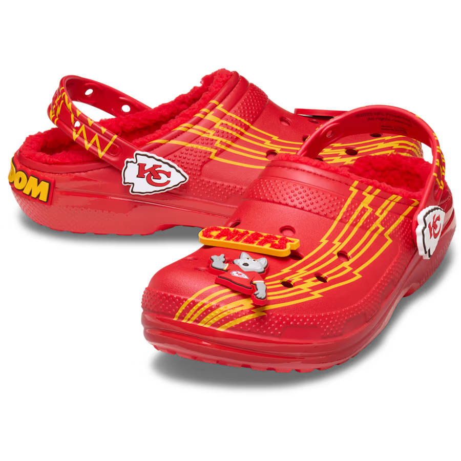 NFL Kansas City Chiefs Classic Lined Clog