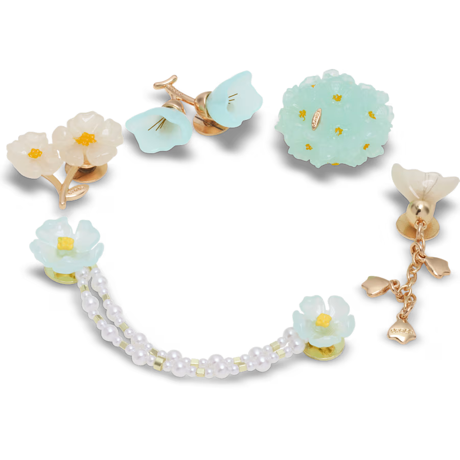 Blue Dainty Floral 5 Pack