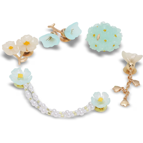 Blue Dainty Floral 5 Pack