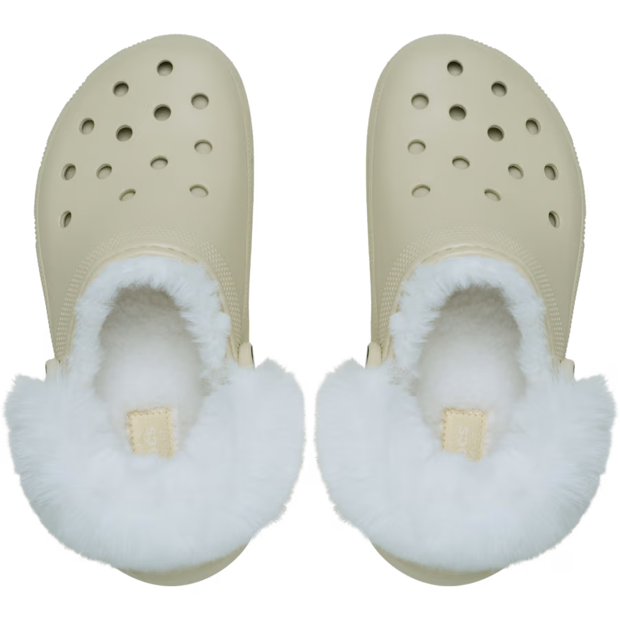 Classic Platform Fuzz Lined Clog