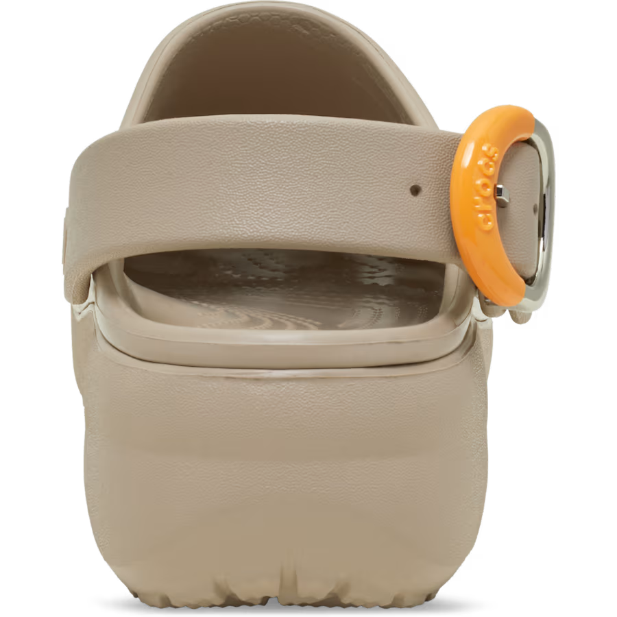 Classic Platform Dipped Buckle Clog