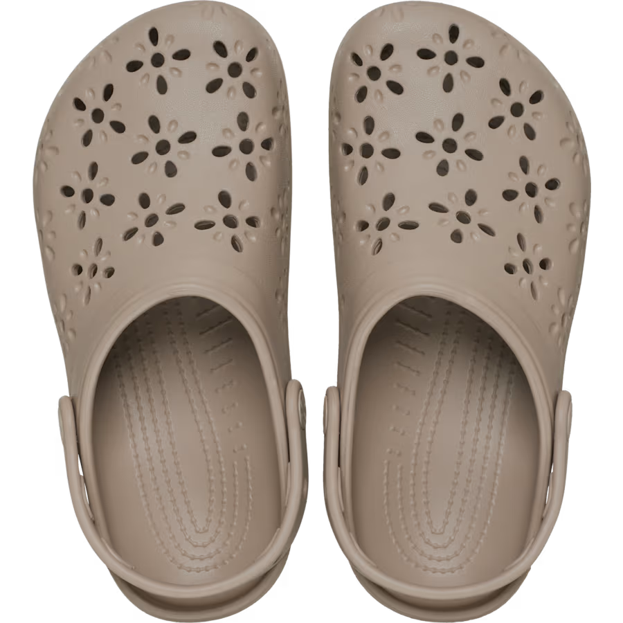 Classic Floral Cut-Out Clog