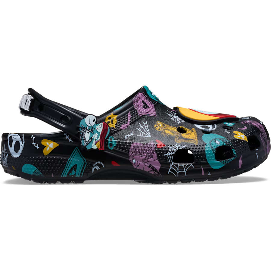 Disney Tim Burton's The Nightmare Before Christmas Jack and Sally Classic Clog