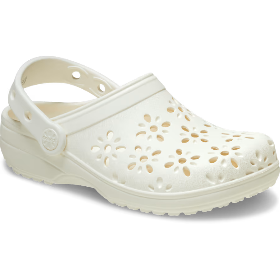 Classic Floral Cut-Out Clog