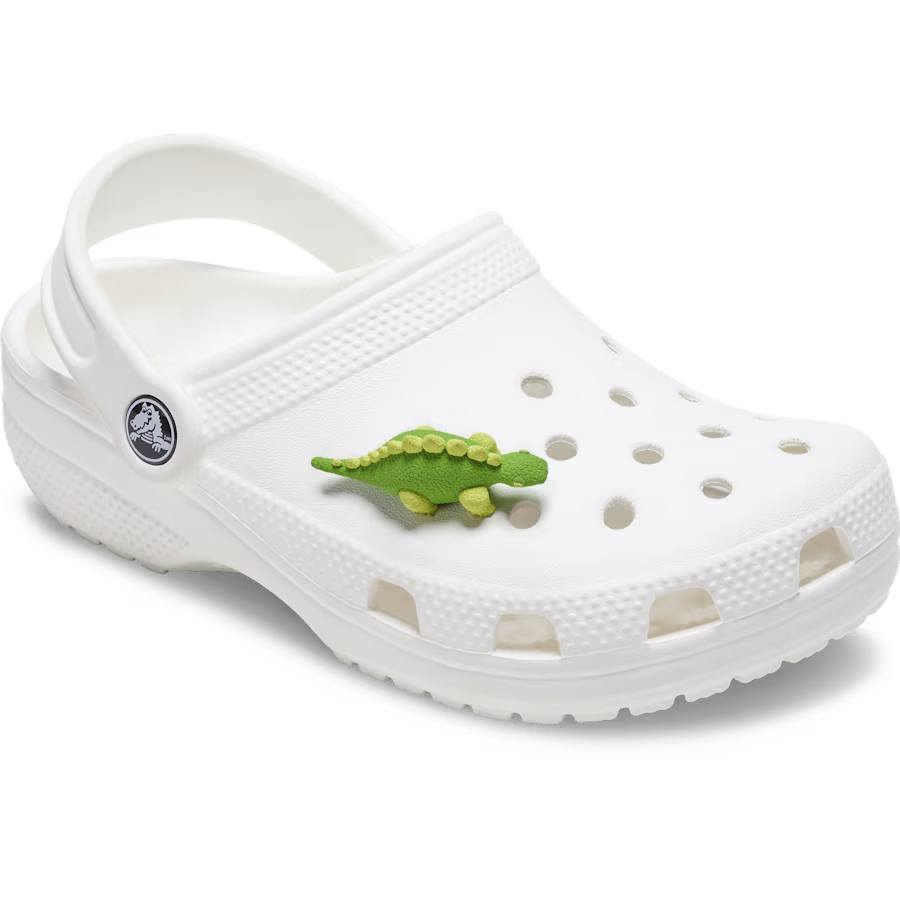 3D Green Dino with Scales
