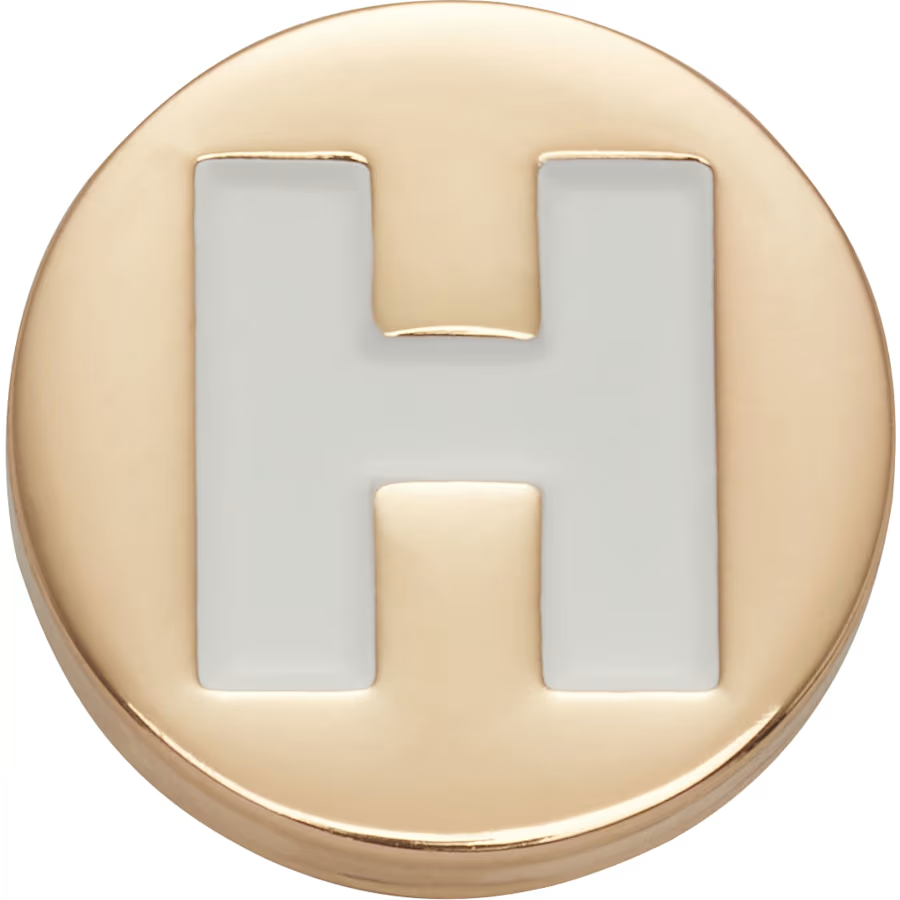 Gold Letter H