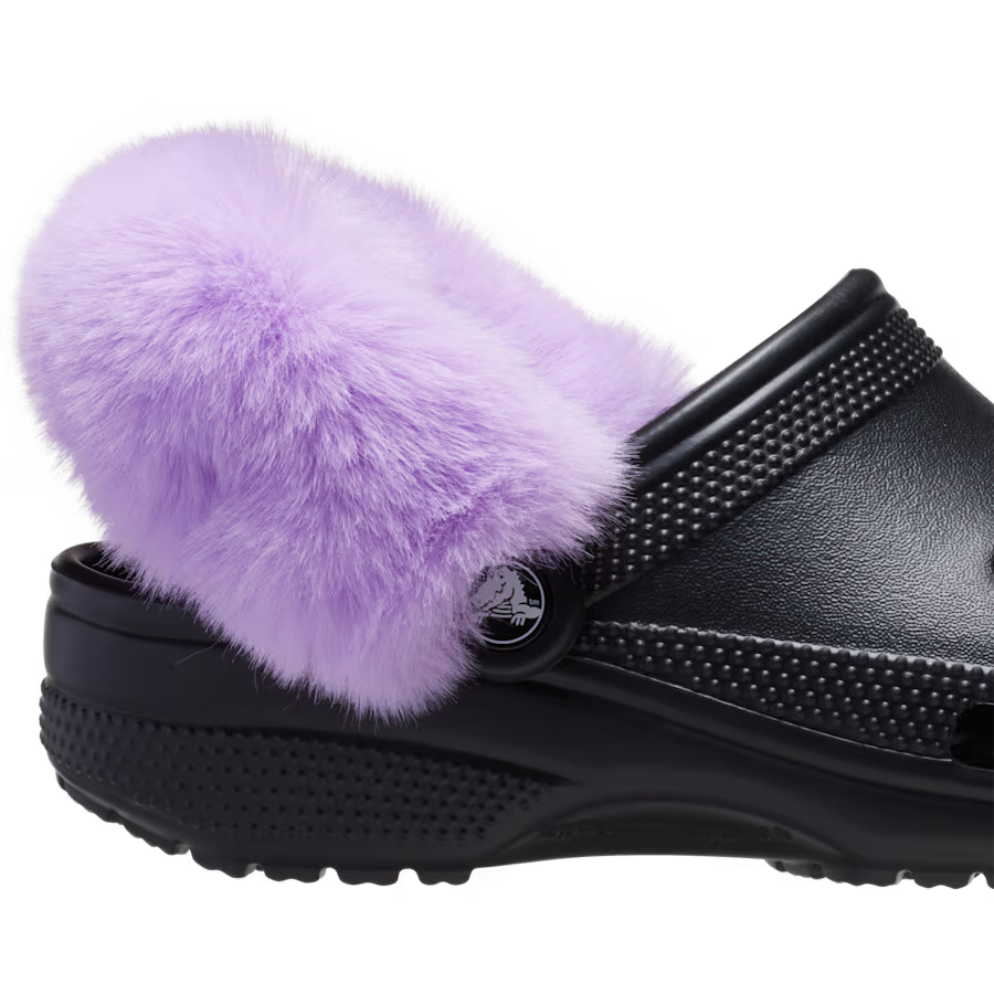 Faux Fur Back Strap Scrunchie Btc