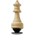 3D Queen Chess Piece