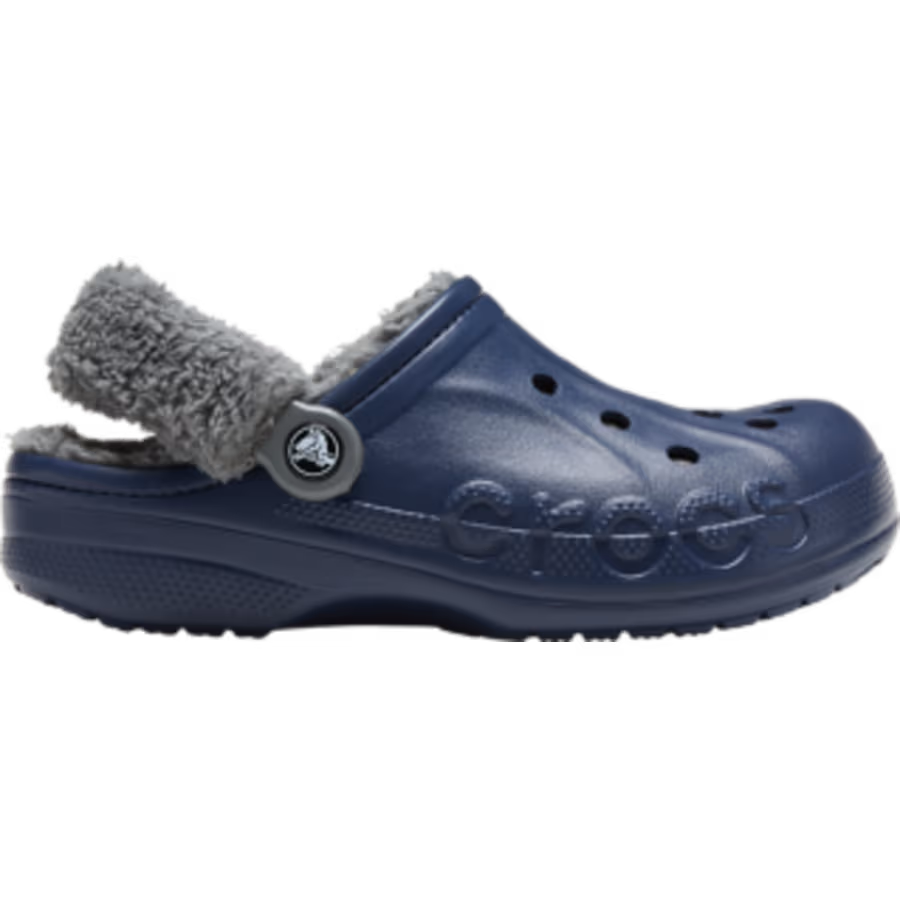 Baya Lined Fuzz-Strap Clog
