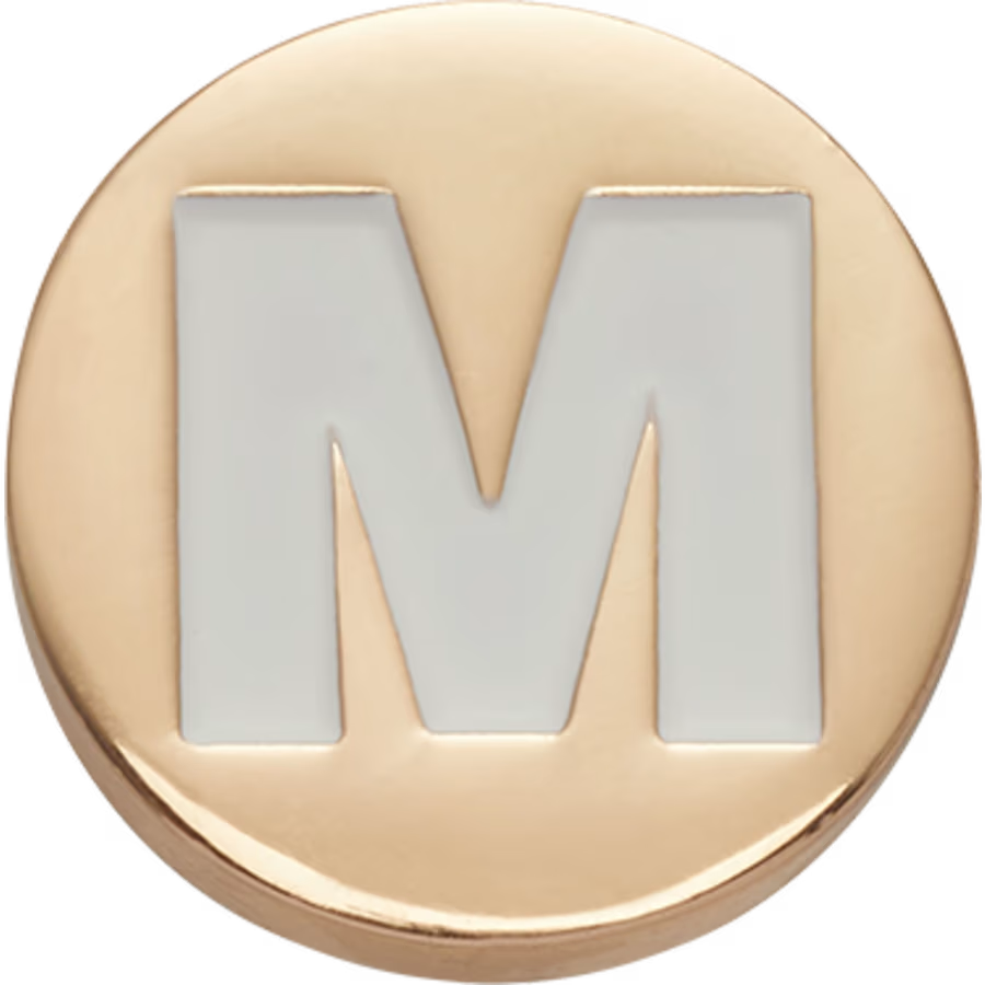 Gold Letter M
