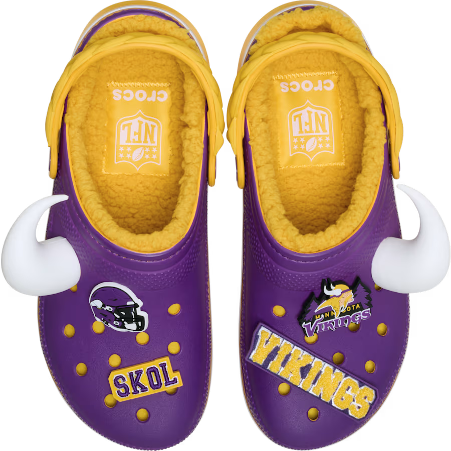 NFL Minnesota Vikings Classic Lined Clog