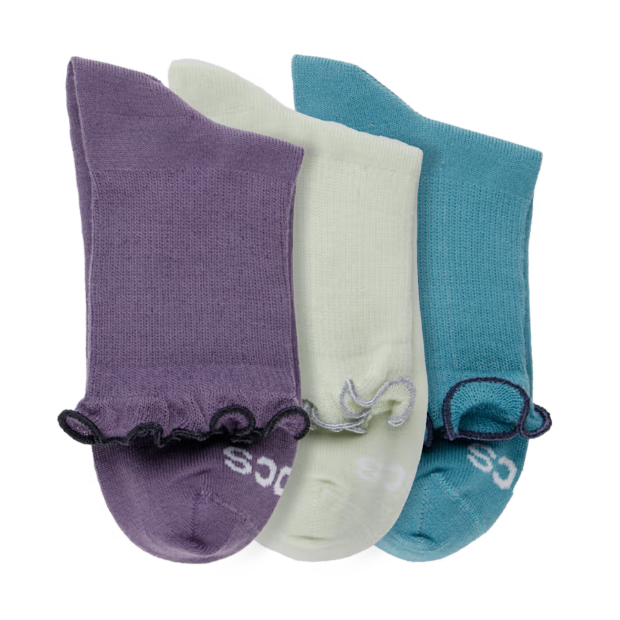 CrocsSocks Ruffle Ankle 3 PK