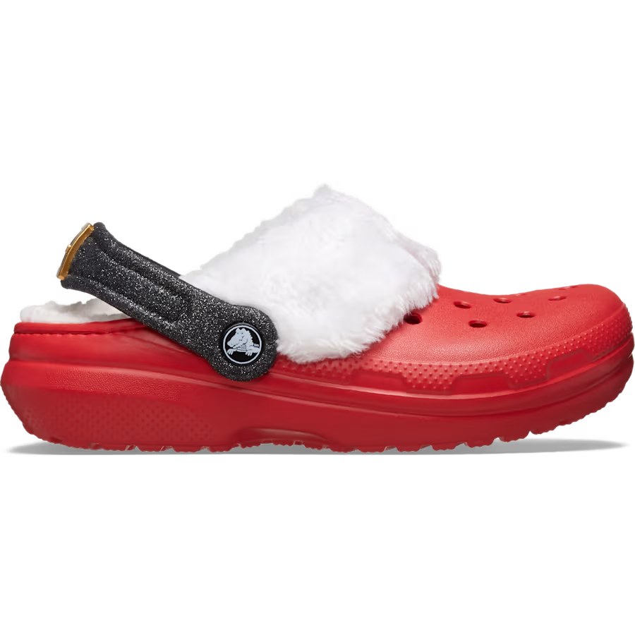 Kids’ Classic Lined Santa Clog