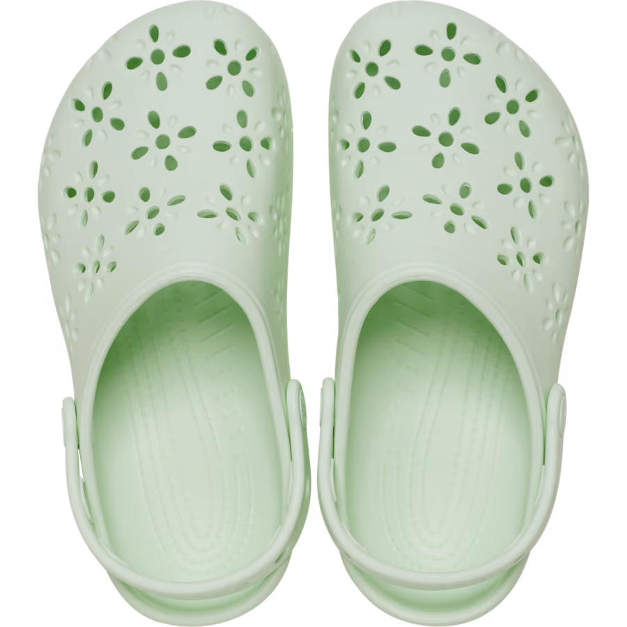 Classic Floral Cut-Out Clog