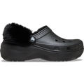 Classic Platform Fuzz Lined Clog