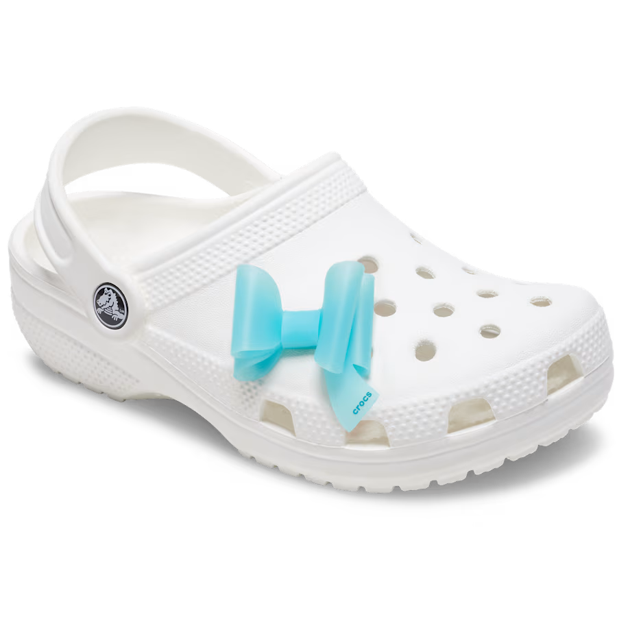 Blue Asymmetrical Bow