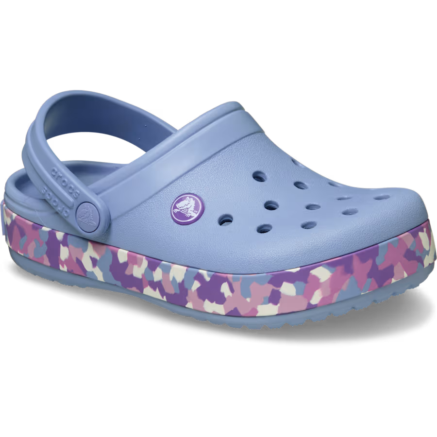 Kids' Crocband Glow Confetti Band Clog