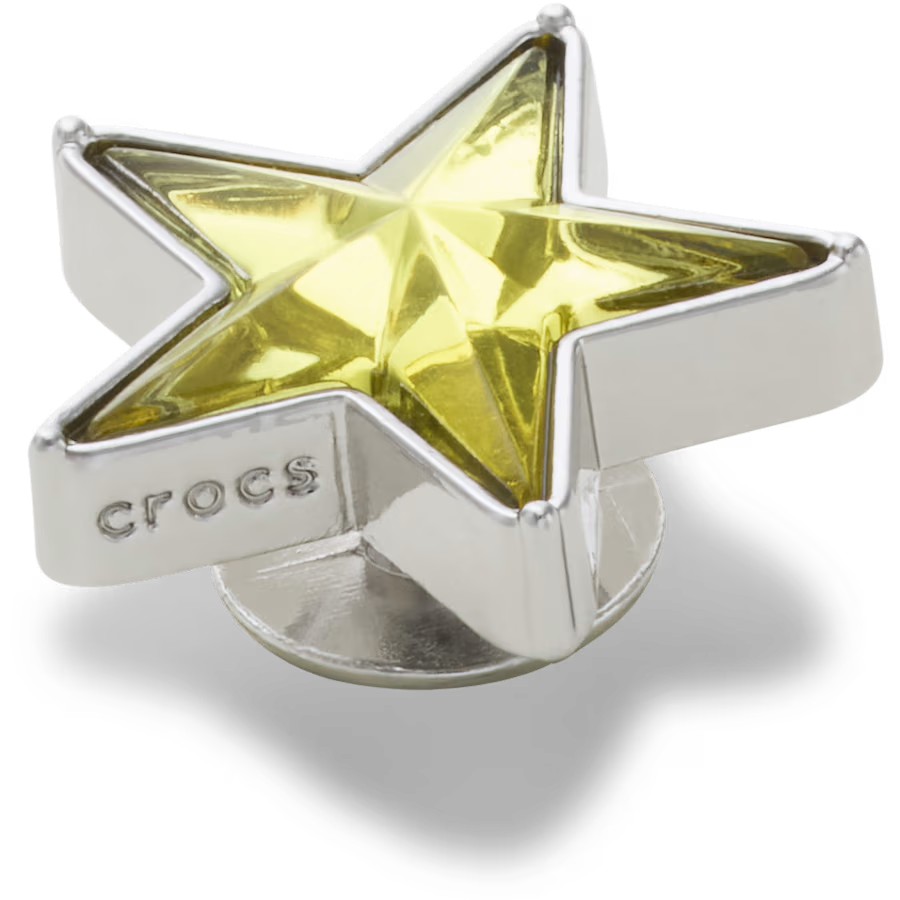 Silver and Green SMT Gem Star