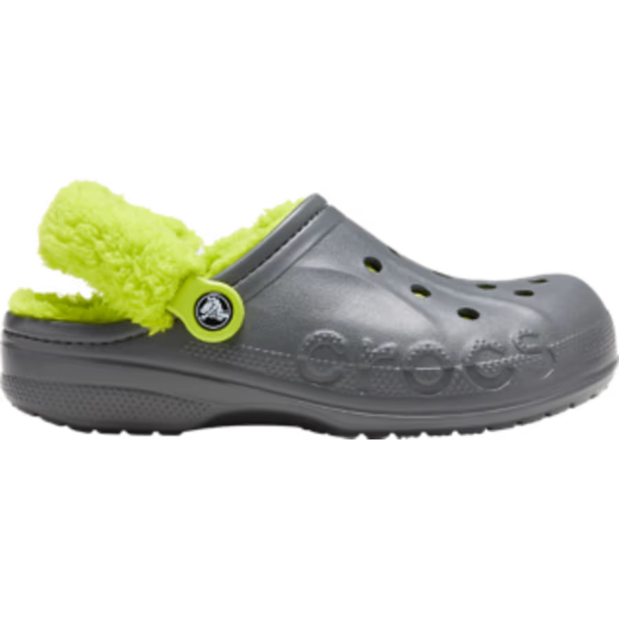 Baya Lined Fuzz-Strap Clog
