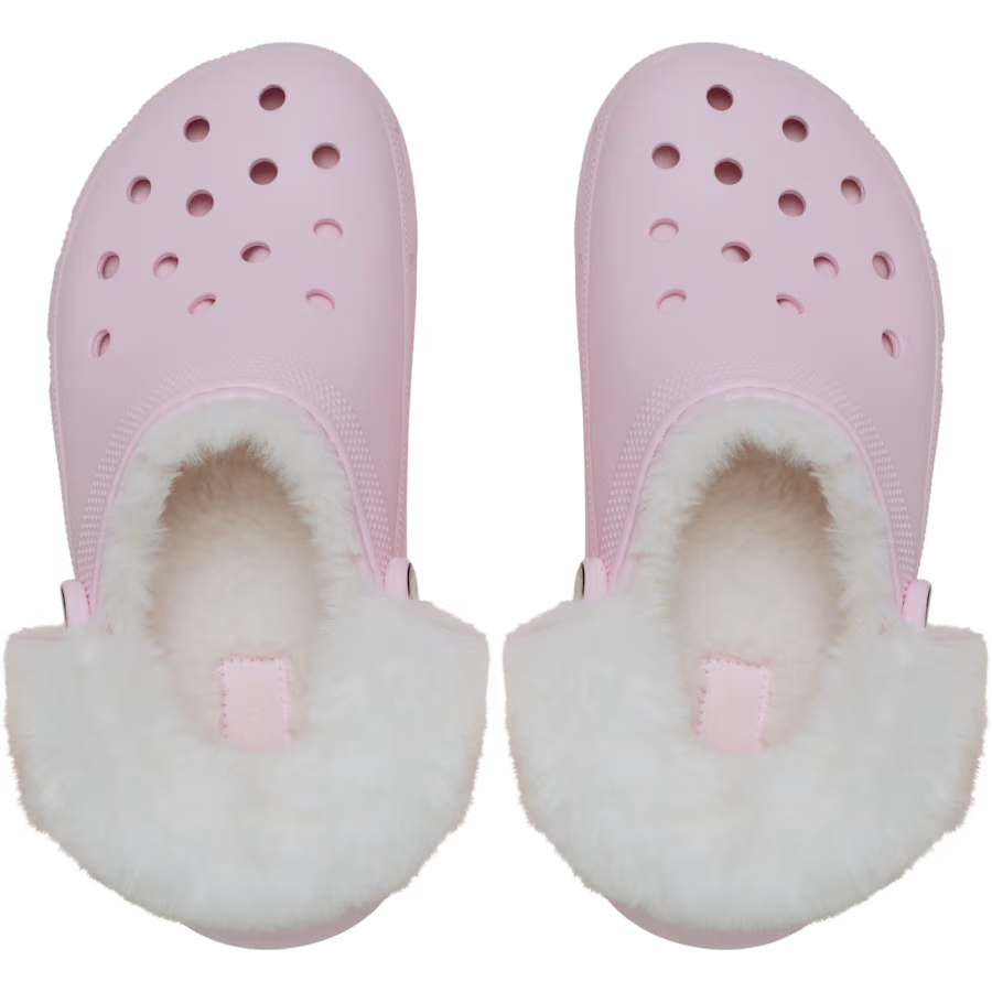 Classic Platform Fuzz Lined Clog