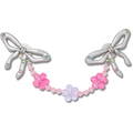 Silver Meta Flower Chain