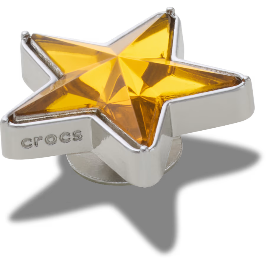 Orange and Silver SMT Gem Star